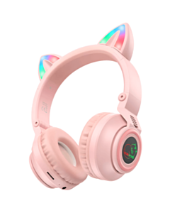 Qulaqlıq Borofone BO18 Cat Ear Pink