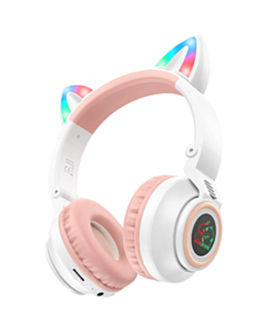 Qulaqlıq Borofone BO18 Cat Ear White