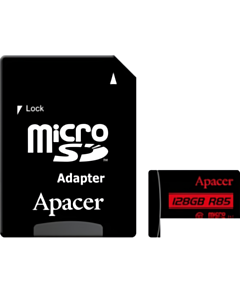 Yaddaş kartı Apacer microSDXC 128 GB UHS-I U1 R85 Class 10 AP128GMCSX10U5-R