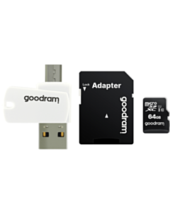 Yaddaş kartı Goodram microSDXC 64 GB UHS I Class 10 5908267930281