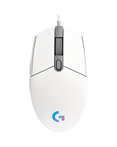 Gaming Mouse Logitech G203 Lightsync Corded White