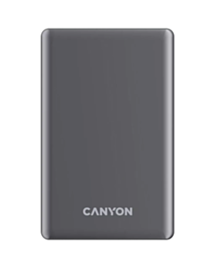 Power Bank Canyon OnPower 510 Slim Magsafe 10000 мАч Dark Grey PD20W