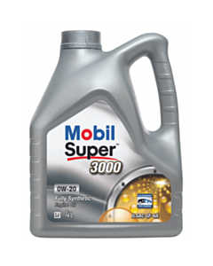 Mühərrik yağı Mobil Super 3000  0W20 4 lt