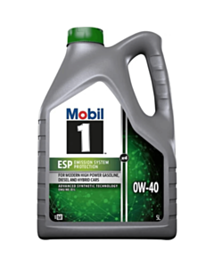 Mühərrik yağı Mobil 1 ESP X4 0W40 5 lt