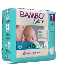 Детские подгузники Bambo Nature 0 22 штук 1000019251