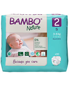 Детские подгузники Bambo Nature 2 30 штук 100001925210