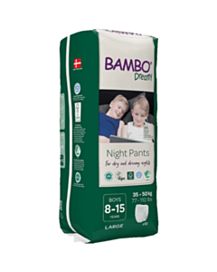 Детские подгузники-трусики Bambo Dreamy 8-15 10 штук 1000018877