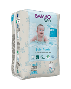 Детские подгузники-трусики Bambo Nature Small 12 штук 1000024401