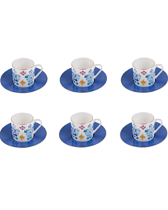 Qəhvə üçün fincan dəsti Porland Posh 12 parça 04ALM005546