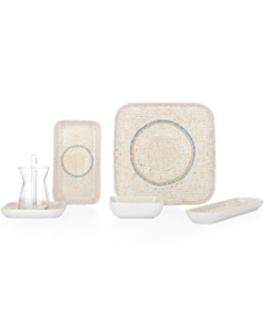 Səhər yeməyi dəsti Schafer Luca 32 parça Bej 8699131843994