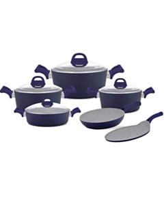 Набор кастрюль De Luca 10 предметов Голубой 8683382705088