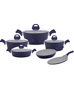 Набор кастрюль DELUCA 10 предметов Голубой 8683382705088 