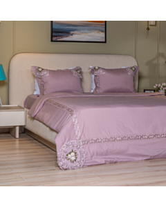 Tekstil yataq dəsti Cehizçi Laura Grand (WH-54) Purple