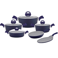 Qazan dəsti DELUCA 10 parça Mavi 8683382705088 