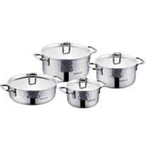 Qazan dəsti Korkmaz Erna 8 parça Inox A1963-1