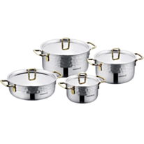 Qazan dəsti Korkmaz Erna 8 parça Gold A1963-2