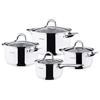 Qazan dəsti Ardesto Gemini Gourmet Andria 8 parça AR1908PS