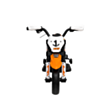 Elektromoto Moto 0110 Yellow white