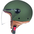 Helmet MT Street Solid A6 Matt L - Green