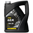 Mannol 7706 O.E.M. For Renault-Nissan SAE 5W-30 5Л Special