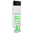 SAMSUNG GALAXY Z FLIP3 SILICONE COVER WITH STRAP, WHITE EF-GF711TWEGRU