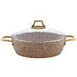 Qazan Shosman Qranit Pro-Plus 26 sm krem 4mm 4872