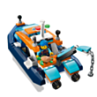 LEGO City Exploration Seaforesting Boat / 60377