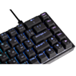 Oyun klaviaturası 2E KG370 RGB Gateron Blue/Black