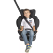 Aвтокресло Unico Plus B.Car Seat Air Black Air