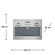 Вытяжка KitchenAid KEBES 60010