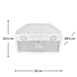Вытяжка Electrolux LFG525W