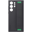 Qoruyucu örtük Samsung S23 Ultra Silicone Grip Black EF-GS918TBEGRU