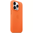 Чехол iPhone 14 Pro Max Leather Case with MagSafe - Orange MPPR3ZM/A