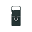 Samsung Galaxy Z Flip3 Silicone Cover with Ring, Green EF-PF711TGEGRU