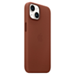 Защитный чехол iPhone 14 Leather With MagSafe Umber MPP73ZM/A