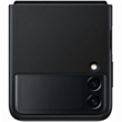 SAMSUNG GALAXY Z FLIP3 LEATHER COVER, BLACK EF-VF711LBEGRU