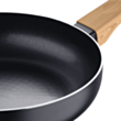 Сковородка Bergner 28X6.4 см IND W/LID Earth Black BG-34624-BK
