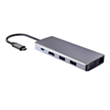 Powerology USB-C Hub 4in1 Gray