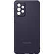 Qoruyucu örtük Samsung A72 Silicone Cover Black EF-PA725TBEGRU