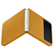 SAMSUNG GALAXY Z FLIP3 LEATHER COVER, MUSTARD EF-VF711LYEGRU