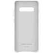 Samsung Galaxy S10+ Leather Cover White EF-VG975LWEGRU