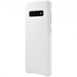 Samsung Galaxy S10+ Leather Cover White EF-VG975LWEGRU