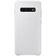 Samsung Galaxy S10+ Leather Cover White EF-VG975LWEGRU