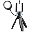 SBS Selfie Tripod + Light / TESELFIERINGMINI