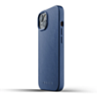Mujjo leather case iPhone 13 blue