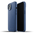 Mujjo leather case iPhone 13 blue