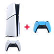 Oyun konsolu PlayStation 5 Slim 1 TB 1000049742 + DualSense Starlight Blue