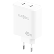 Euroacs 45W 2PD Charger White / EU-MA245