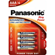 Batareya Panasonic R03XEG/4BPR BAT Pro Power 5410853039006