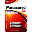 Batareya Panasonic LR03XEG/2BPR BAT Pro Power 5410853040125